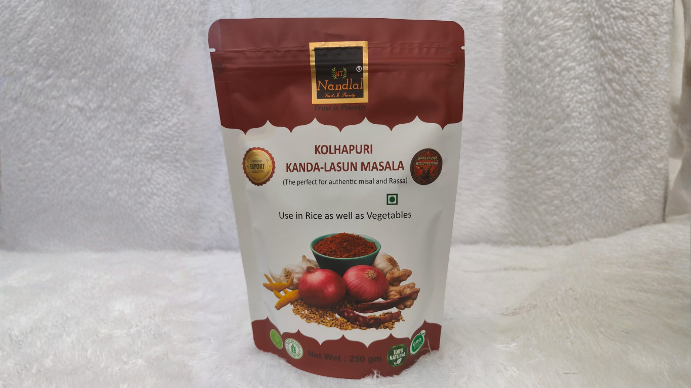 Nandlal Kolhapuri Kanda Lasun Masala 250g