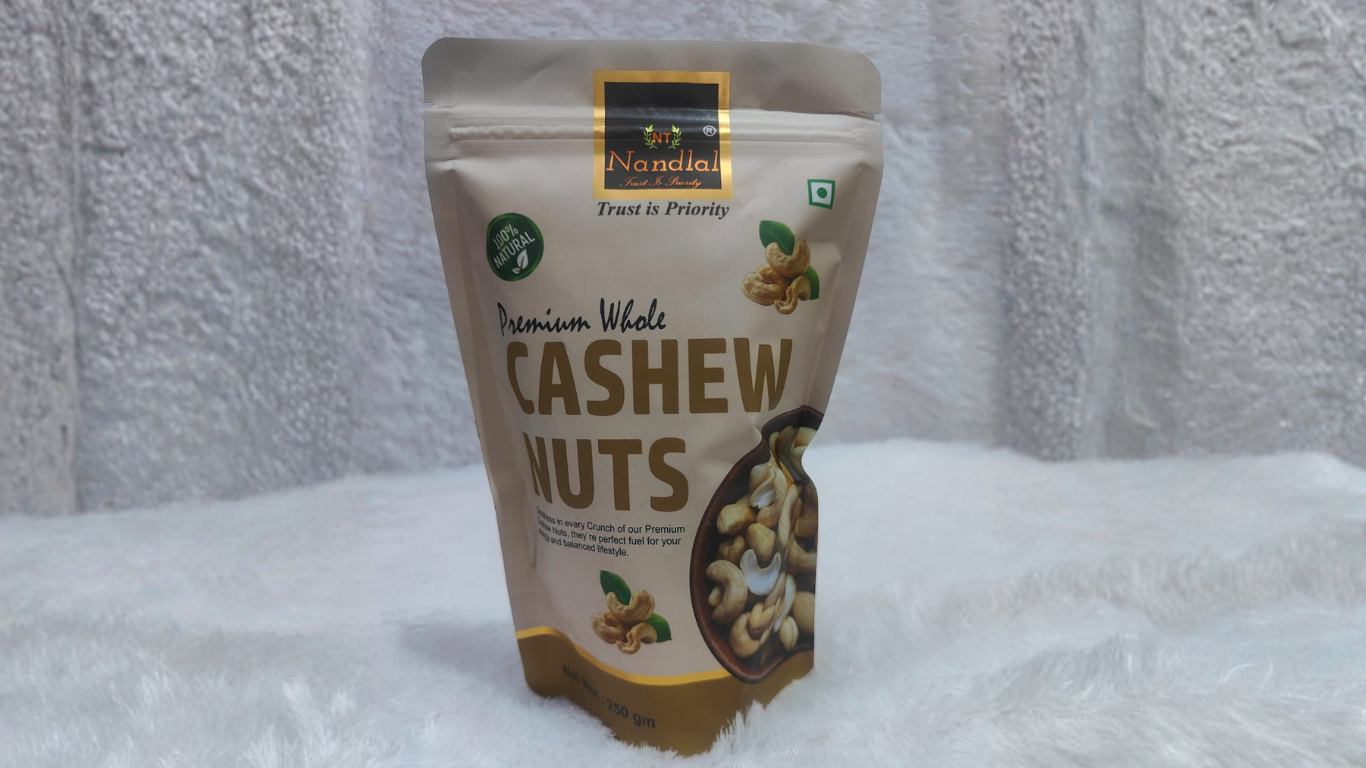 Premium Whole Cashew Nuts 250g